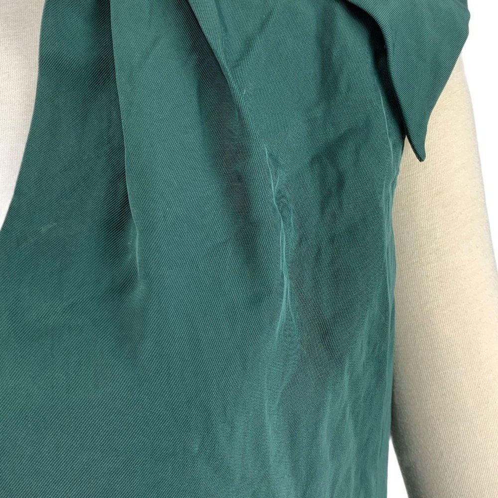 Banana Republic Small Blouse Sleeveless Green Care - Picture 5 of 5